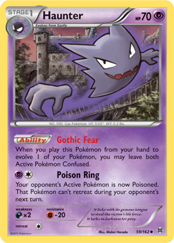 Haunter 59/162 Pokémon card from Breakthrough for sale at best price