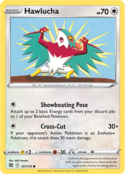 Hawlucha 127/172 Pokémon card from Brilliant Stars for sale at best price