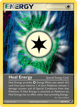 Carte Pokémon Énergie guérisseuse 94/107 de la série Ex Deoxys en vente au meilleur prix