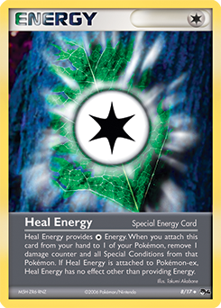 Carte Pokémon Énergie guérisseuse 8/17 de la série POP 4 en vente au meilleur prix