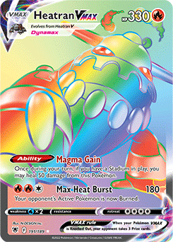 Heatran VMAX 191/189 Pokémon card from Astral Radiance for sale at best price