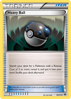 Heavy Ball 88/99 Pokémon card from Next Destinies for sale at best price