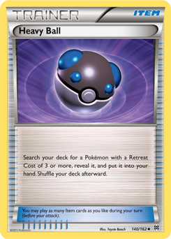 Heavy Ball 140/162 Pokémon card from Breakthrough for sale at best price