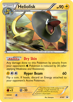 Heliolisk XY47 Pokémon card from XY Promos for sale at best price