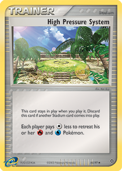 Carte Pokémon Peu commune Système à haute pression 85/97 de la série Ex Dragon