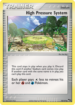 Carte Pokémon Système à haute pression 10/17 de la série POP 3 en vente au meilleur prix