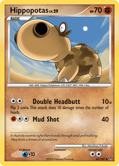 Hippopotas 61/147 Pokémon card from Supreme Victors for sale at best price