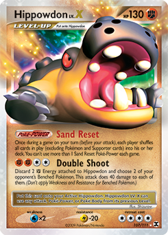 Hippowdon LV.X 107/111 Pokémon card from Rising Rivals for sale at best price