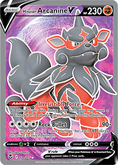 Hisuian Arcanine V 179/195 Pokémon card from Silver Tempest for sale at best price