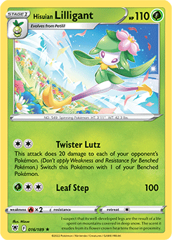 Hisuian Lilligant 016/189 Pokémon card from Astral Radiance for sale at best price