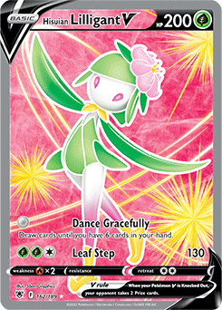 Hisuian Lilligant V 162/189 Pokémon card from Astral Radiance for sale at best price