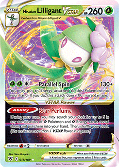 Hisuian Lilligant VSTAR 018/189 Pokémon card from Astral Radiance for sale at best price
