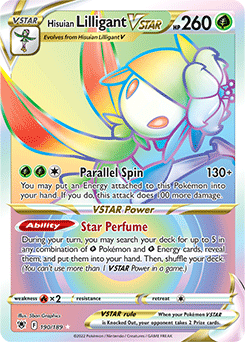 Hisuian Lilligant VSTAR 190/189 Pokémon card from Astral Radiance for sale at best price