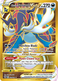 Hisuian Samurott VSTAR 209/189 Pokémon card from Astral Radiance for sale at best price