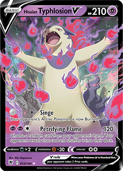 Hisuian Typhlosion V 053/189 Pokémon card from Astral Radiance for sale at best price