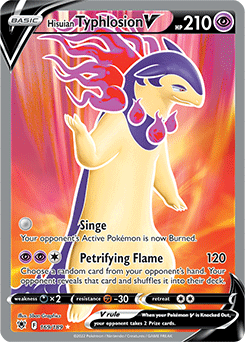 Hisuian Typhlosion V 169/189 Pokémon card from Astral Radiance for sale at best price