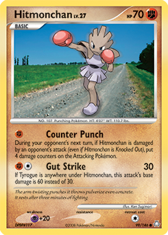 Hitmonchan 99/146 Pokémon card from Legends Awakened for sale at best price