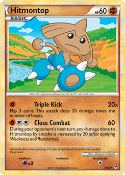 Hitmontop 8/95 Pokémon card from Call of Legends for sale at best price