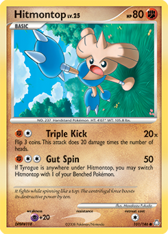 Hitmontop 101/146 Pokémon card from Legends Awakened for sale at best price