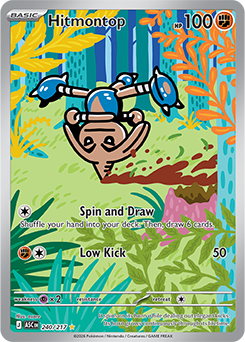 Hitmontop 240/217 Pokémon card from Ascended Heroes for sale at best price