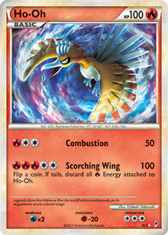 Ho-Oh V 140/195 Full Art NM/M Silver Tempest Pokemon Card