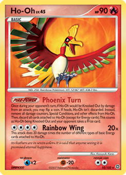 Ho-Oh 10/132 Pokémon card from Secret Wonders for sale at best price