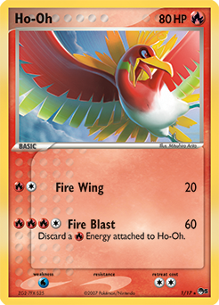 Ho-Oh 1/17 Pokémon card from POP 5 for sale at best price