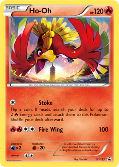 Ho-Oh XY153 Pokémon card from XY Promos for sale at best price