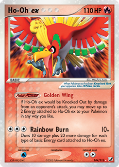 Ho-Oh EX - XY Breakpoint Pokémon card 92/122