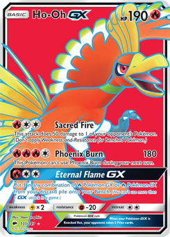 Ho-Oh V 140/195 Full Art NM/M Silver Tempest Pokemon Card