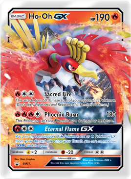 2017 Pokemon Promo Ho-Oh GX SM57 – Eastside Collectables