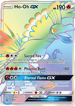 Ho-Oh GX SM80 Pokémon card from Sun and Moon Promos for sale at best price