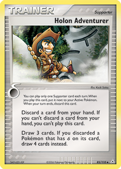 Holon Adventurer 85/110 Pokémon card from Ex Holon Phantoms for sale at best price