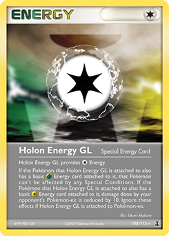 Carte Pokémon Énergie Holon GL 105/113 de la série Ex Espèces Delta en vente au meilleur prix
