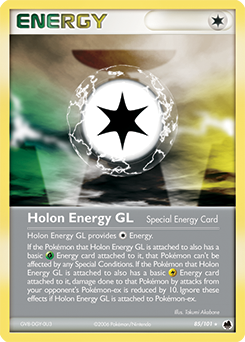 Carte Pokémon Énergie Holon GL 85/101 de la série Ex Île des Dragons en vente au meilleur prix