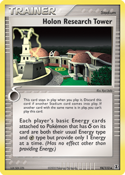 Holon Research Tower 94/113 Pokémon card from Ex Delta Species for sale at best price