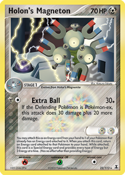 Holon's Magneton 22/113 Pokémon card from Ex Delta Species for sale at best price