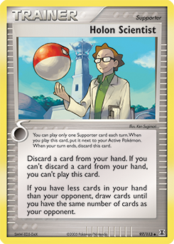 Holon Scientist 97/113 Pokémon card from Ex Delta Species for sale at best price