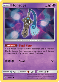 Honedge 46/131 Pokémon card from Forbidden Light for sale at best price