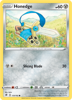Honedge 133/192 Pokémon card from Rebel Clash for sale at best price