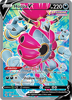 Hoopa V 253/264 Pokémon card from Fusion Strike for sale at best price