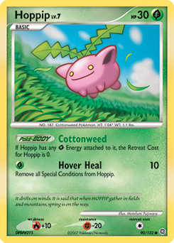 Hoppip 90/132 Pokémon card from Secret Wonders for sale at best price