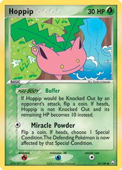 Hoppip 57/109 Pokémon card from Ex Team Rocket Returns for sale at best price