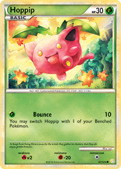 Hoppip 67/123 Pokémon card from HeartGold SoulSilver for sale at best price