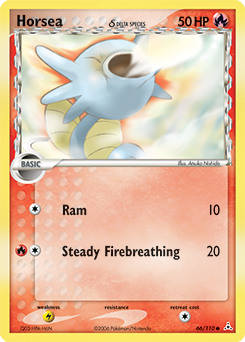 Horsea 66/110 Pokémon card from Ex Holon Phantoms for sale at best price