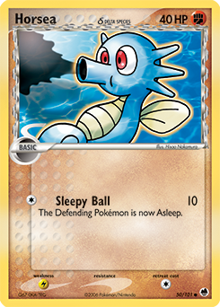 Horsea 50/101 Pokémon card from Ex Dragon Frontiers for sale at best price