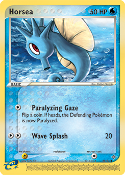 Horsea 58/97 Pokémon card from Ex Dragon for sale at best price