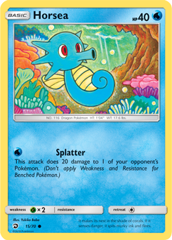 Horsea 15/70 Pokémon card from Dragon Majesty for sale at best price