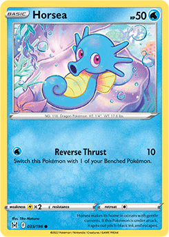 Horsea 035/196 Pokémon card from Lost Origin for sale at best price