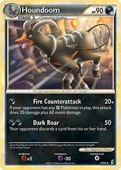 Houndoom 10/95 Pokémon card from Call of Legends for sale at best price